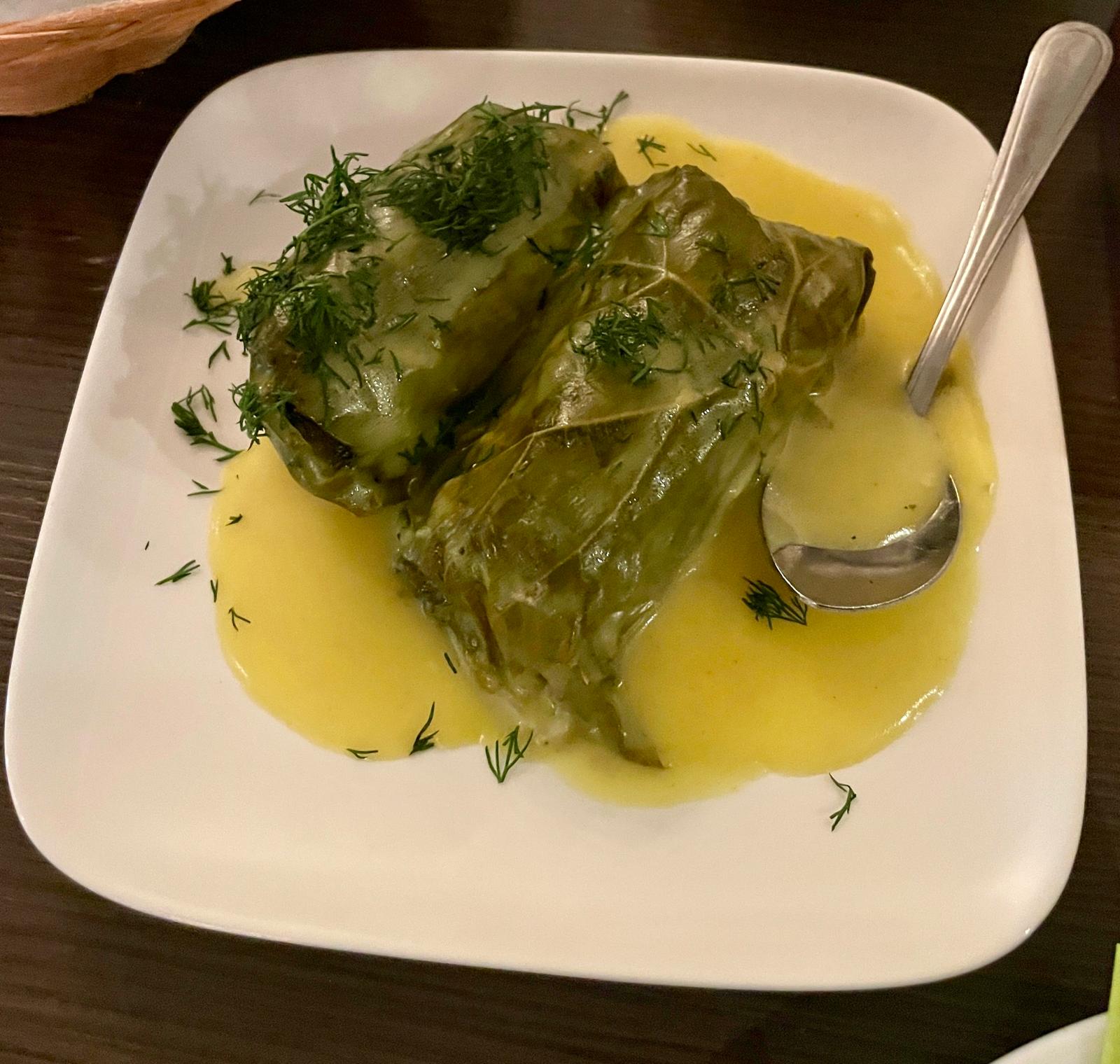 gefüllte Weinblätter